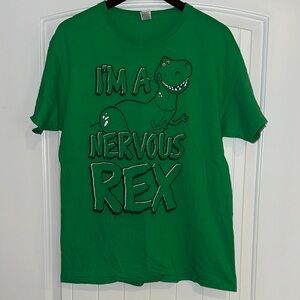 Toy Story "I'm a Nervous Rex" Dinosaur T-Shirt